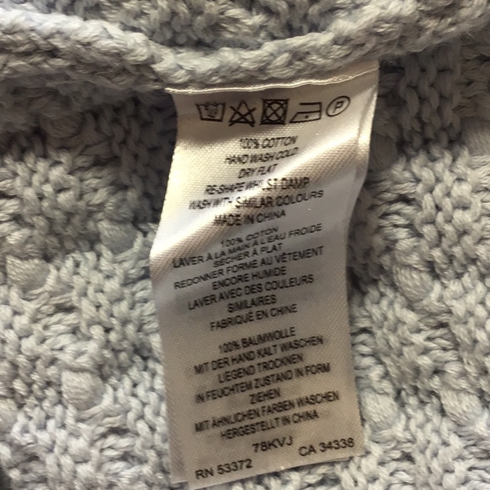 French Connection Light Blue Sweater - Picture 5 of 5